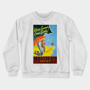 Vintage Travel - Brixham Crewneck Sweatshirt